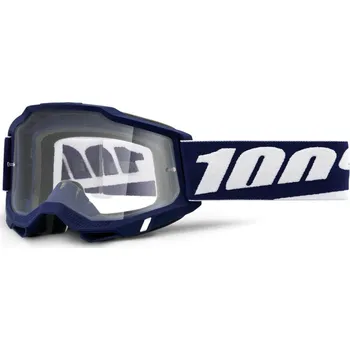 Motocyklové brýle Motokrosové brýle ACCURI 2, 100% MIFFLIN, čiré plexi