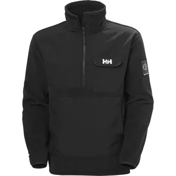Pánská mikina Fleecová mikina HELLY HANSEN PLAY 1/2 ZIP FLEECE 54086_990 – Černá XS