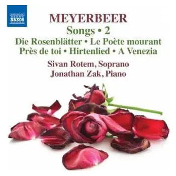 Zahraniční hudba CD Giacomo Meyerbeer: Songs • 2 2016