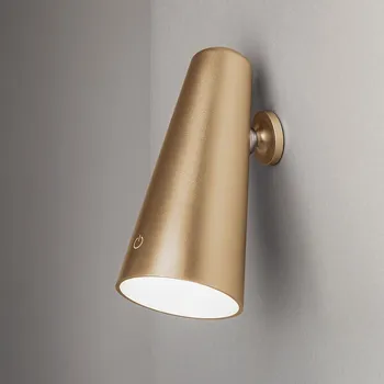 Stojací lampa Weltbild Multifunkční lampa 5v1, zlatá 493364