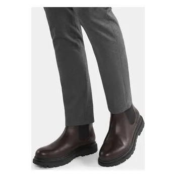 Pracovní obuv Kotníková obuv s elastickým prvkem Badura CHARLIE-01 MI08 Hnědá 43