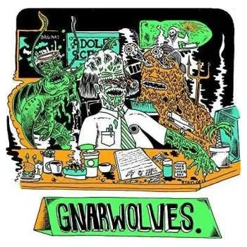 Zahraniční hudba LP Gnarwolves: Adolescence 2017 Screenprinted B Side Vinyl