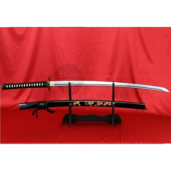 Kuchyňský nůž Dellinger Katana FLOWERS z uhlíkové oceli AISI 1045 Dellinger®