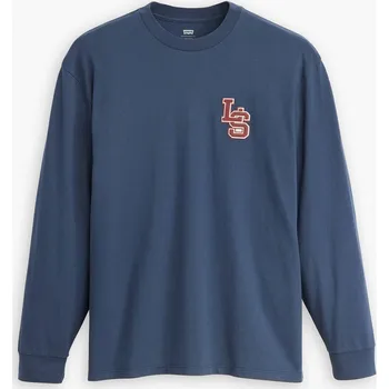 Pánské tričko Levis pánské triko s dlouhým rukávem A9443-0000 Modrá M