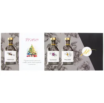 Anton Kaapl Dárkové balení s vánočním přebalem 5 x 0,2l