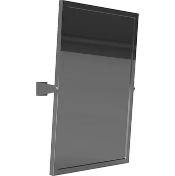 Zrcadlo Bezbariérové otočné zrcadlo s nerezovým rámem 40 x 60 cm