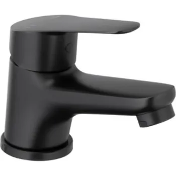 Vodovodní baterie KFA Armatura Sparc umyvadlová baterie stojící černá 5412-815-81