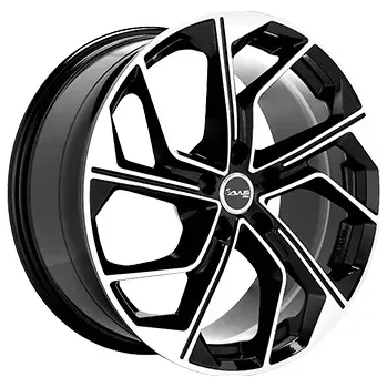 Alu kolo Alu kola AVUS VELGEN AC-522, 19x8.5 5x120 ET50, černá lesklá + leštění (zátěžová)