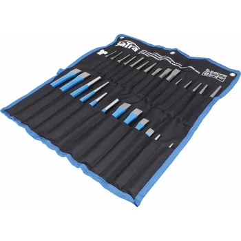 Sekáč Sekáče a vyrážeče v látkovém obalu, sada 28 ks - SATRA