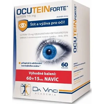 Přírodní produkt Ocutein Forte Lutein 15 mg