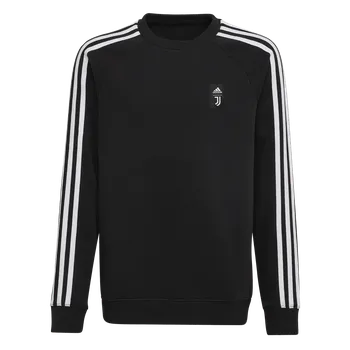 Pánská mikina Adidas Juventus FC Crew černá/bílá UK Junior XS