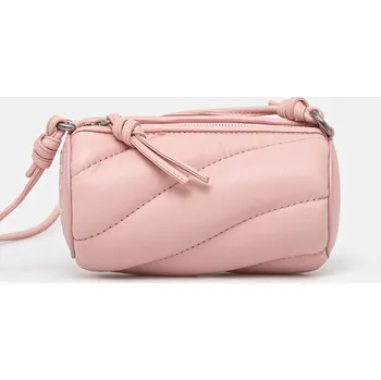 Kožená kabelka Fiorucci Leather Micro Mella Bag růžová barva, U01FMASL005LE04PN02, ONE SIZE, 30X