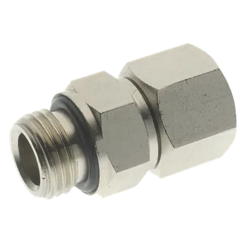 Fitinka Dvojitá vsuvka cylindrická otočná 1/4" i/a -