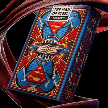 Poker Theory11 Superman playing cards (Theory11)
