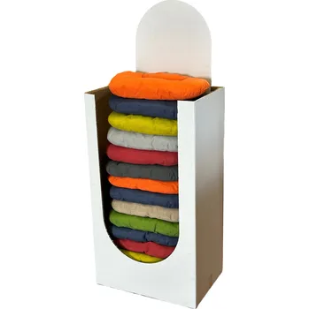 Pelíšek pro psa Textilní pelíšek ovál - jednobarevný 60x80 cm