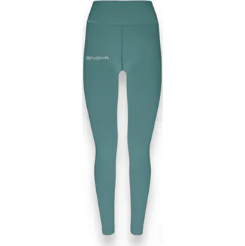 Dámské legíny Dámské legíny GIVOVA BASIC, barva 0079 petrolejová zelená, velikost 2XL
