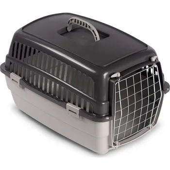 přepravka pro zvíře JAKS Přepravka pro psa a kočku WEEKEND grafitová Velikost: S
