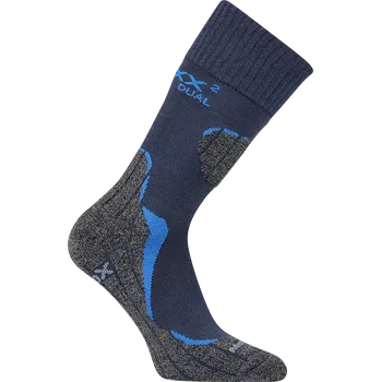 Oblečení a móda SPECIÁLNÍ dvojité MERINO ponožky VOXX DUALIX - 5 barev velikost/rozměry: 43-46, barvy a vzory Voxx: tmavě šedá