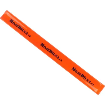 Reflexní pásek na ruku, batoh "MojeDílna.cz"