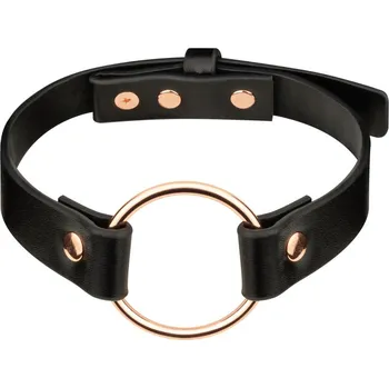BDSM obojek Obojek Rosy Gold Choker černý - s kupónem KUP15 cena 373 Kč + extra diskrétní expedice