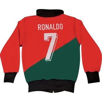 Chlapecká mikina Fotbalová mikina Ronaldo 7 Portugalsko Velikost: 122