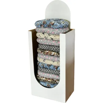 Pelíšek pro psa Textilní pelíšek ovál - barevný potisk 40x60 cm