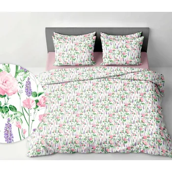 Povlečení Povlečení bavlněné Levandule 200x140cm+90x70cm TiaHome