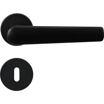Dveřní kování Dveřní kování Richter RK.K16.BOLOGNA (CE), klika-klika, Otvor na cylindrickou vložku PZ, RICHTER Černá matná