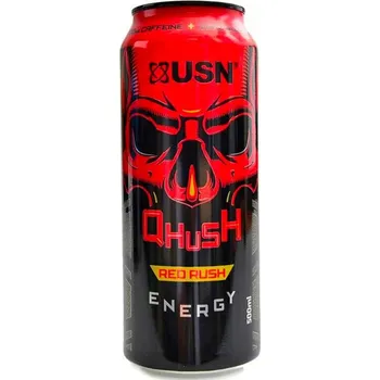 Anabolizér USN Qhush Energy Drink 500 ml Příchuť: red rush