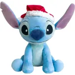 Lilo a Stitch Disney Stitch s vánoční čepičkou 50cm
