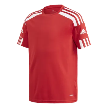 Adidas Teamsport Squadra 21 krátký rukáv červená/bílá UK Junior XL