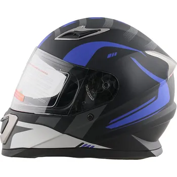 Helma na motorku Integrální helma AERO černo-modrá Velikost: XS