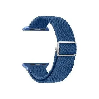 Řemínek na hodinky KSIX proplétaný řemínek, textilní pro 42/44/45mm, modrá