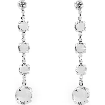 Náušnice Náušnice jablonecká bižuterie, barva 1 crystal