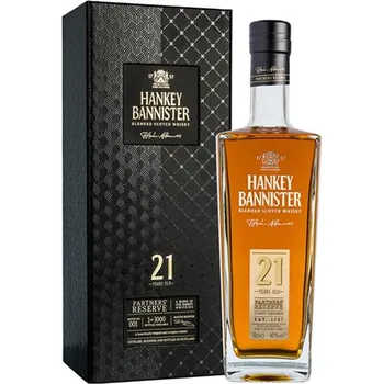 Whisky Hankey Bannister 21 let 0,7 l