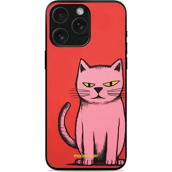 Pouzdro na mobilní telefon Lesklý kryt Mobiwear Glossy - Apple iPhone 15 Pro - G054G Kocourek (Prémiové lesklé pouzdro, obal, kryt Mobiwear Glossy na mobil Apple iPhone 15 Pro - G054G Kocourek, materiál Plast + TPU silikon - krytí po všech stranách, neošoupatelný potisk, tenké)