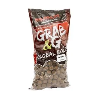 Boilies Starbaits Boilies Grab&Go Global Whisky Cola 24mm 2,5kg