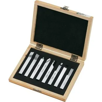 Příslušenstí k soustruhu Soustružnické nože Bernardo HSS 12 mm, sada 8-dílná