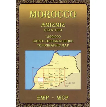 Cordee mapa Amizmis (Morocco) 1:160 t.