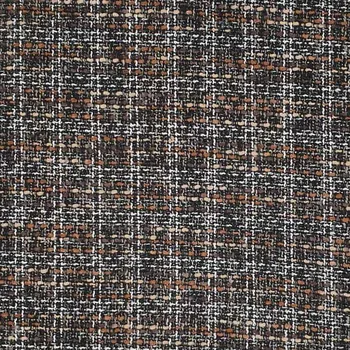 Kabátovina hnědo-béžové káro, š.150