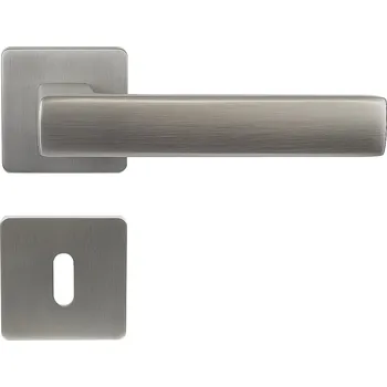 Dveřní kování Dveřní kování Richter RK.C26.MODENA (NIMAT), klika-klika, Otvor na cylindrickou vložku PZ, Richter nikl matný