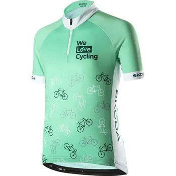 cyklistický dres Škoda Dětský cyklistický dres Velikost: M
