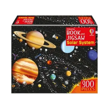 První čtění Usborne Book and Jigsaw The Solar System – Sam Smith (EN)