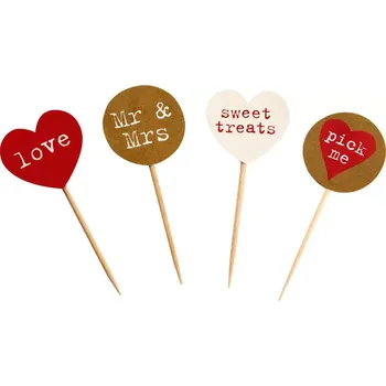 Párátko a napichovátko Svatební napichovátka - Just My Type 20 ks