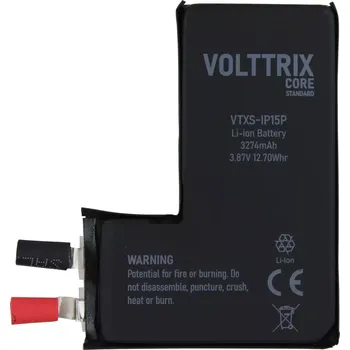Baterie pro mobilní telefon Baterie bez flexu Volttrix Core iPhone 15 Pro