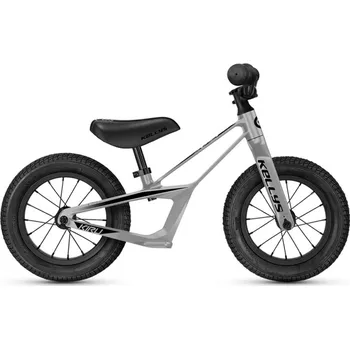 Odrážedlo odrážedlo KELLYS KIRU RAW SILVER 3,7kg bez brzdy - Univerzální / Šedá