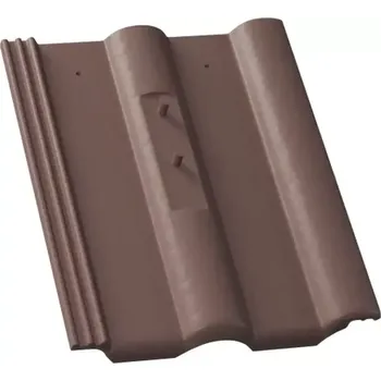 Střešní krytina KM Beta Beta Elegant kolektorová taška 42 x 33,1 cm