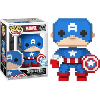 Hračka Funko POP! 1426 8-Bit: Marvel - Captain America Special Edition