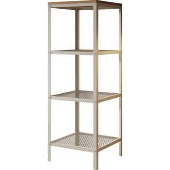 Šatní skříň Nábytek PEGAS s.r.o. Regál Reli Bílý+Artisan