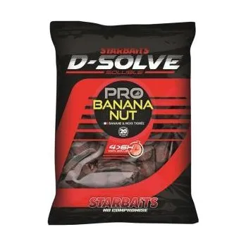 Boilies Starbaits Rozpustný boilies D-Solve Probiotic Banana Nut 20mm 2,5kg